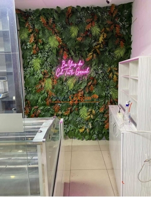 Rulo Yapılabilen Bitki Duvar