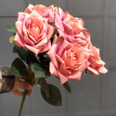 Pembe Kumaş Gül Klasik