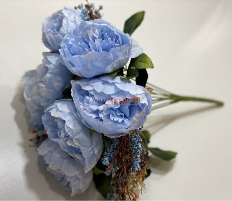 Mavi Yapay Çiçek Modelleri 1980