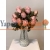 12'li Soft Pembe Tomurcuk Gül