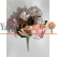 Pastel Yapay Ortanca Açık Pembe Çiçek Demeti - Uygun Fiyat - 2012