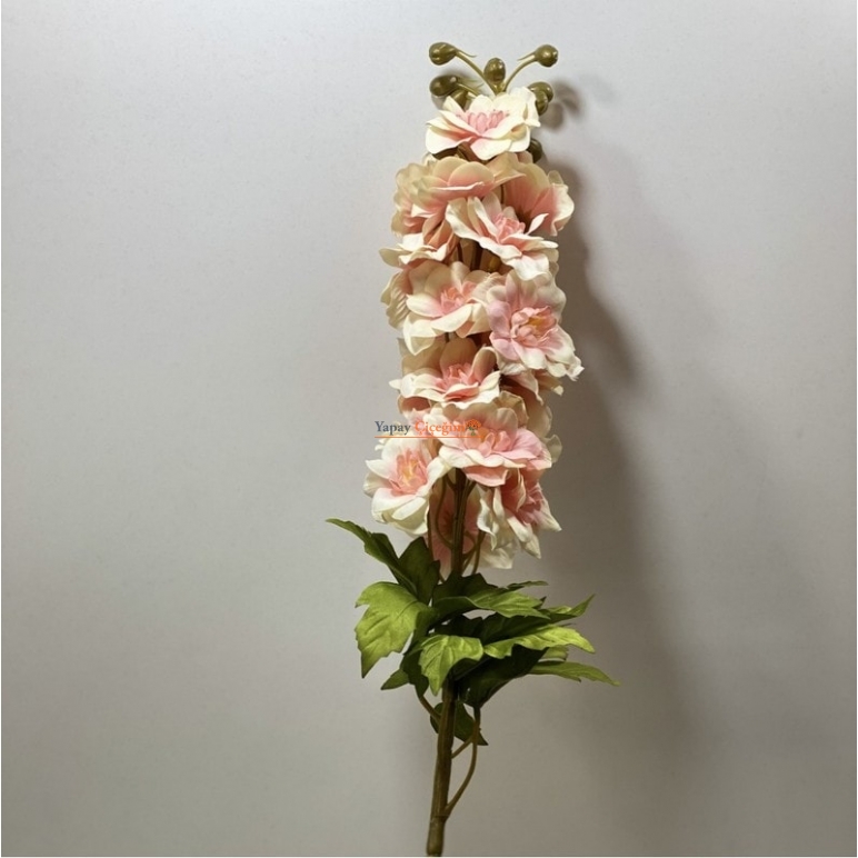 Turuncu Yapay Şebboy Çiçek Uzun Saplı Uzun Vazolar ve Süslemeler İçin