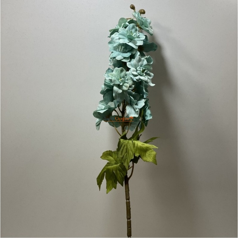 Mint Yeşili Yapay Şebboy Çiçek Uzun Saplı Uzun Vazolar ve Süslemeler İçin