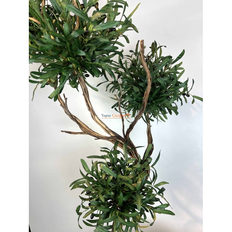 Bonzai Görünümlü Yapay Zeytin Ağacı