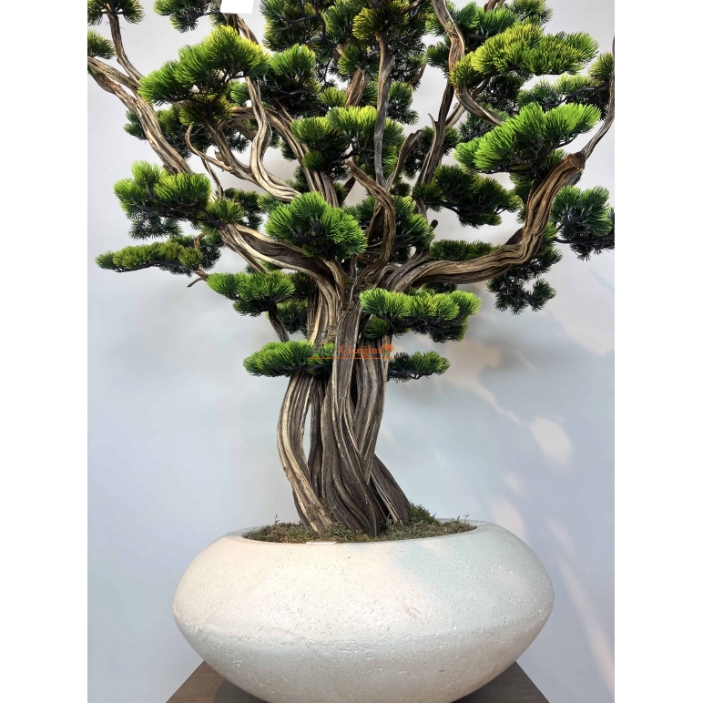 Süper Lüks Yapay Bonzai Ağacı – Dekoratif Ofis ve Ev Bonsai Modeli