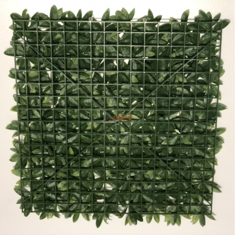 Outdoor UV Artificial Green Wall Hedge Panel  50x50 cm