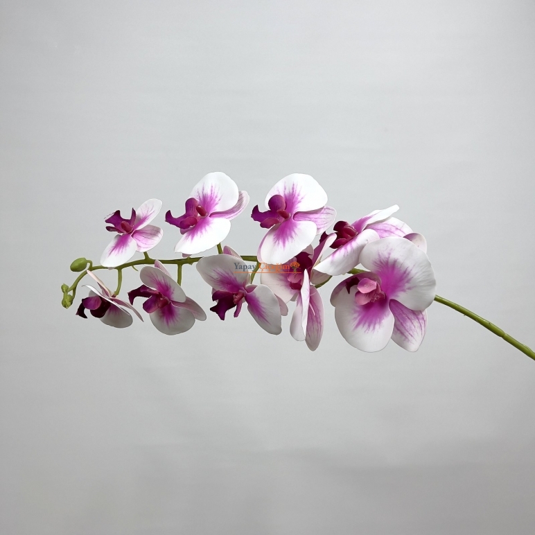 Fuşya Ucuz Islak Orkide Yapay Çiçek