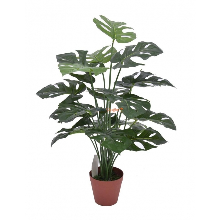 Yapay Monstera Agaç 18 Yaprak 75 cm Boy