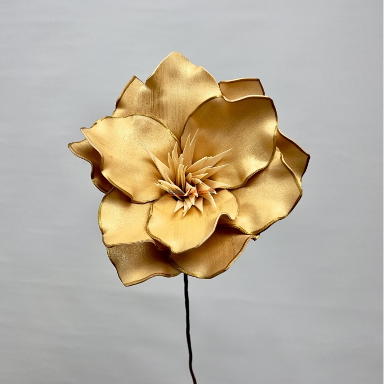 Altın Renk Yapay Eva Çiçek